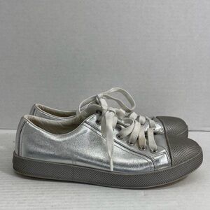 Prada
Exotic leathers trainers